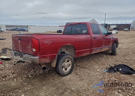 2007 Dodge Ram 2500 St из США, поврежденный, VIN 3D7KS28C27G762061